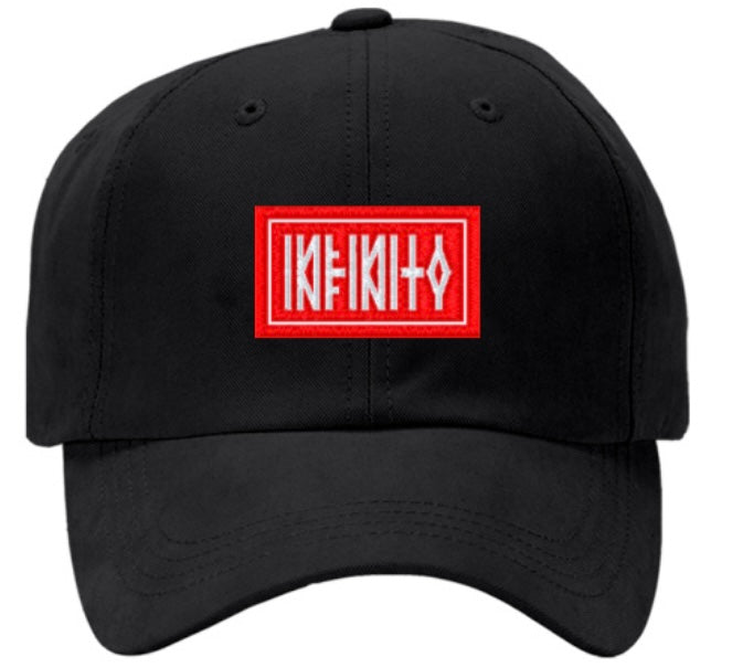 black n red Infinity fitted